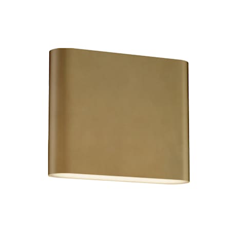 ET2 Spartan 2 Light 5" Tall LED Outdoor Wall Sconce Natural Aged Brass