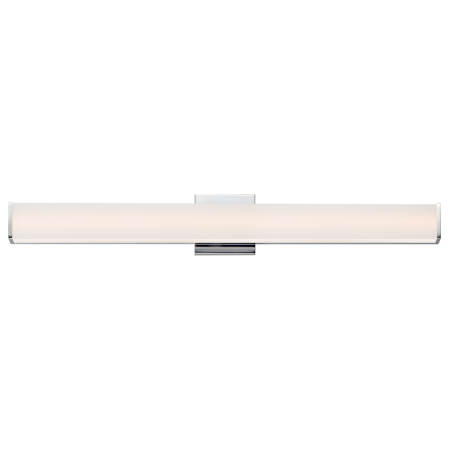 ET2 Baritone 36" Wide LED Bath Bar Polished Chrome