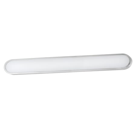 ET2 Latitude 48" Wide LED Bath Bar Satin Nickel