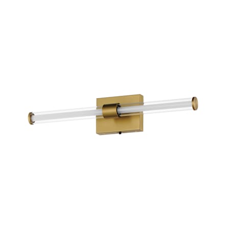 ET2 Fuse 2 Light 24" Wide LED Vanity Light Natural Aged Brass