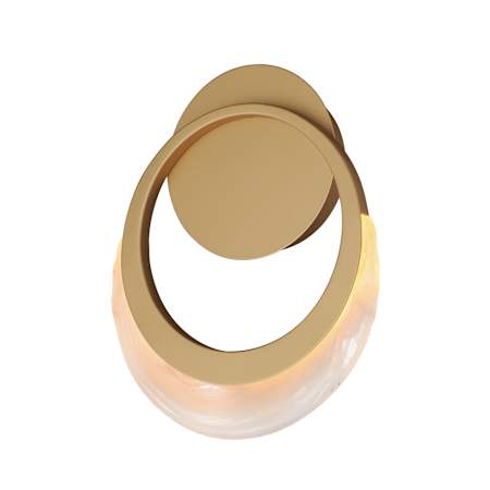 ET2 Lyra 11" Tall LED Wall Sconce Gold