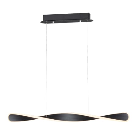 ET2 Pirouette 40" Wide LED Linear Chandelier Black