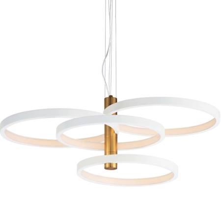 ET2 Hoopla 30" Wide Pendant White / Gold
