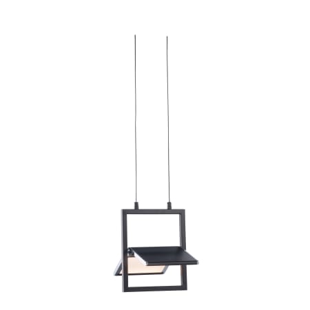 ET2 Glider 10" Wide LED Pendant Black / Polished Chrome
