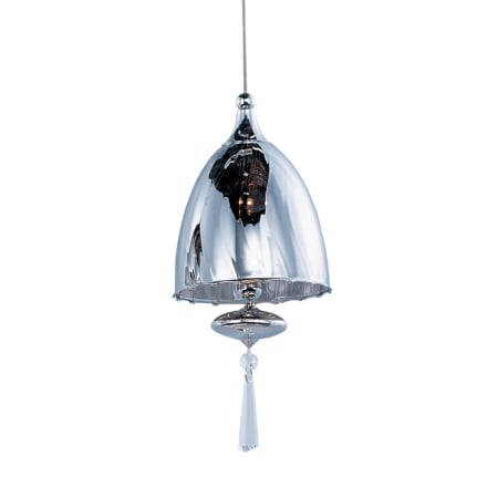 ET2 Chute 4" 1 Light Pendant Polished Chrome