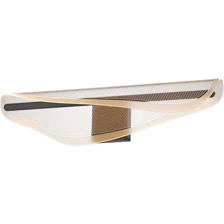 ET2 Manta 6" Tall Wall Sconce Black