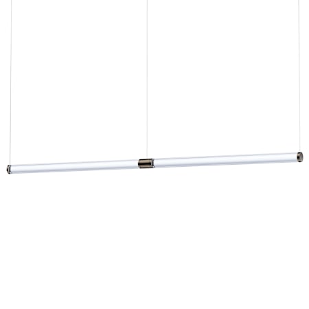 ET2 Vanish 2 Light 72" Wide LED Suspension Linear Pendant Gunmetal