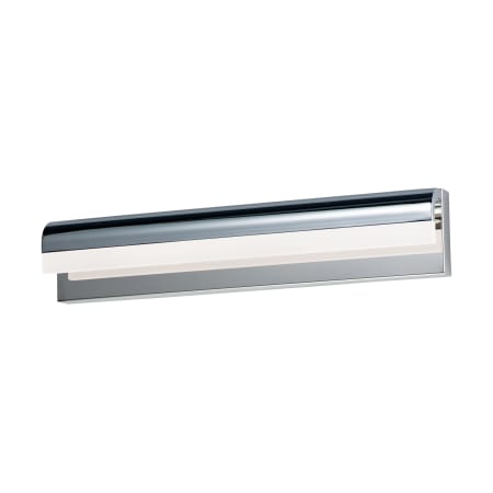 ET2 Waterfall 24" Wide Integrated LED Bath Bar Polished Chrome