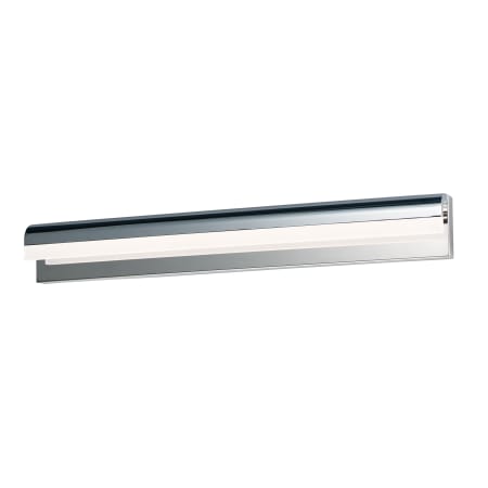 ET2 Waterfall 36" Wide Integrated LED Bath Bar Polished Chrome