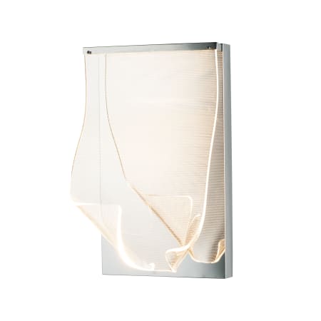 ET2 Rinkle 17" Tall LED Wall Sconce Polished Chrome