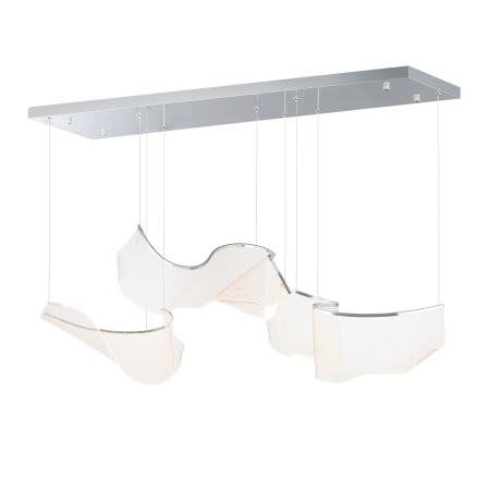 ET2 Rinkle 58" Wide LED Abstract Linear Pendant Polished Chrome