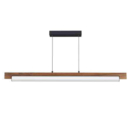 ET2 Joist 45" Wide LED Suspension Linear Pendant Walnut / Black