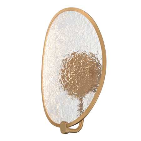ET2 Moonscapes 14" Tall LED Wall Sconce Brushed Champagne