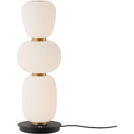 ET2 Soji 18" Tall Buffet Specialty Lamp Black / Gold