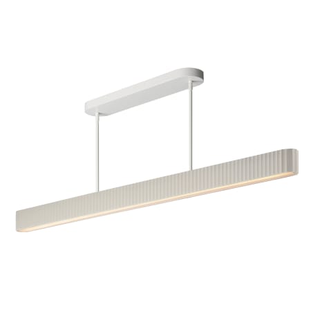 ET2 Delphi 61" Wide LED Suspension Linear Pendant Chaulk White