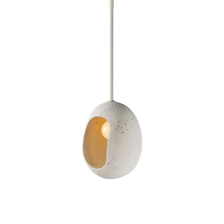 ET2 Luna 10" Wide LED Mini Pendant Chaulk White
