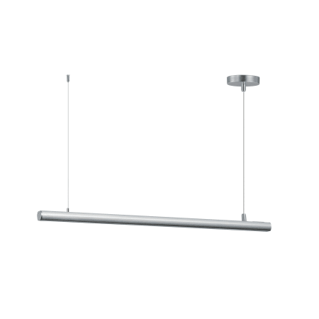 ET2 Continuum 39" Wide LED Linear Chandelier Satin Aluminum