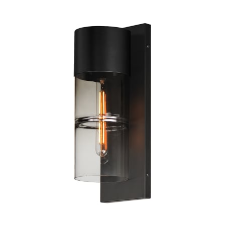 ET2 Smokestack 17" Tall LED Outdoor Wall Sconce Black