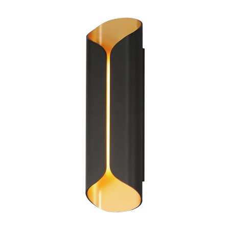 ET2 Folio 20" Tall LED Outdoor Wall Sconce Black / Gold