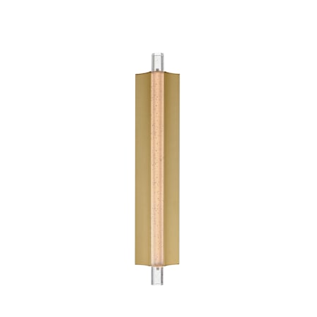 ET2 Hyperion 24" Tall LED Wall Sconce Gold / Clear Crystal