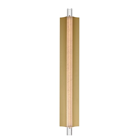 ET2 Hyperion 30" Tall LED Wall Sconce Gold / Clear Crystal