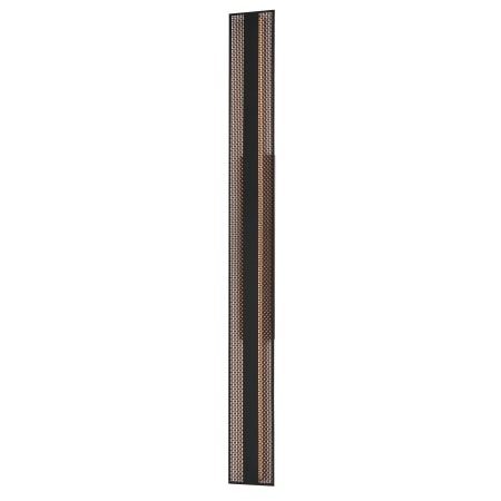 ET2 Interlace 2 Light 60" Tall LED Outdoor Wall Sconce Black / Aged Copper