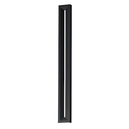 ET2 Fosso 47" Tall LED Outdoor Wall Sconce Black