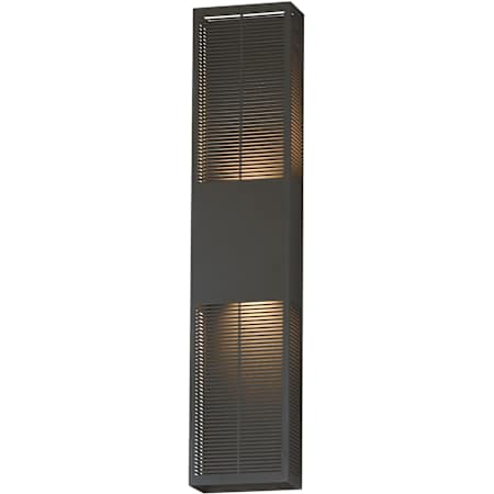 ET2 Grate 30" Tall Outdoor Wall Sconce Architectural Bronze