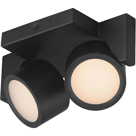 ET2 Embrace 5" Wide Semi-flush Ceiling Fixture Black