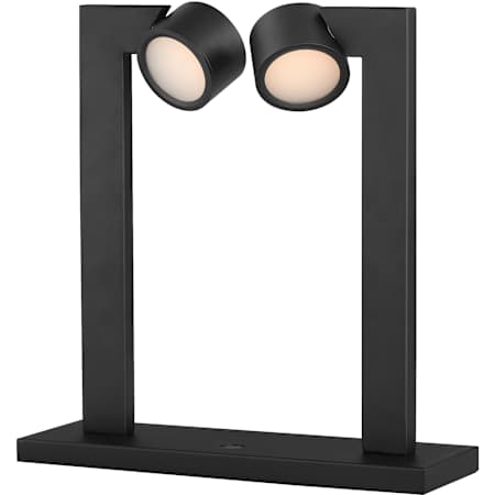 ET2 Embrace 15" Tall Spotlight Desk Lamp Black