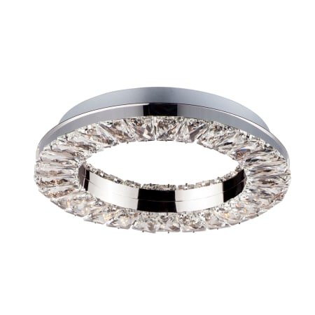 ET2 Charm 12" Wide Integrated LED Flush Mount Ceiling Fixture / Wall Sconce Polished Chrome