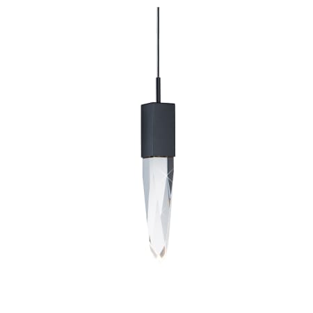 ET2 Quartz 5" Wide LED Mini Pendant Black