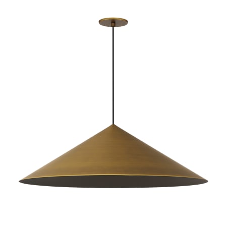 ET2 Pitch 30" Wide LED Pendant Antique Brass