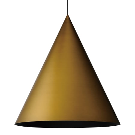 ET2 Pitch 30" Wide LED Pendant Antique Brass