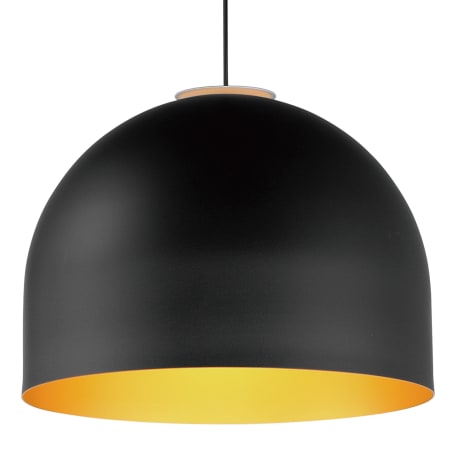 ET2 Foster 20" Wide LED Pendant Black / Gold