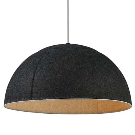 ET2 Wimbledon 16" Wide Pendant Dark Gray