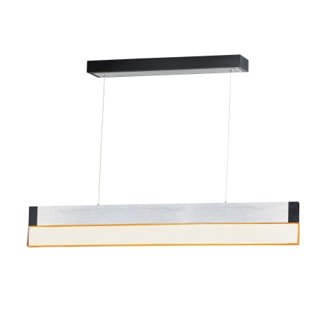 ET2 iBar 42" Wide LED Linear Chandelier Brushed Aluminum