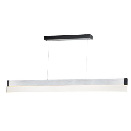 ET2 iBar 62" Wide LED Linear Chandelier Brushed Aluminum