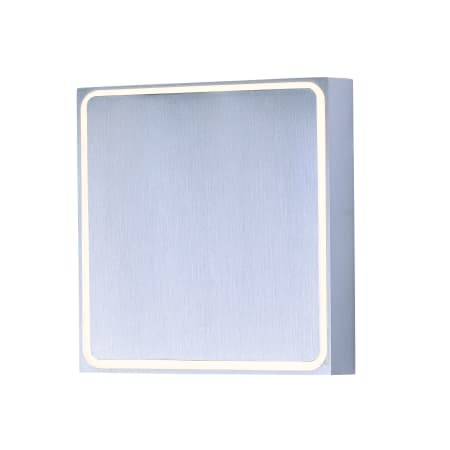 ET2 Alumilux Outline 5" Tall LED Wall Sconce Satin Aluminum