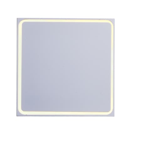 ET2 Alumilux Outline 5" Tall LED Wall Sconce White