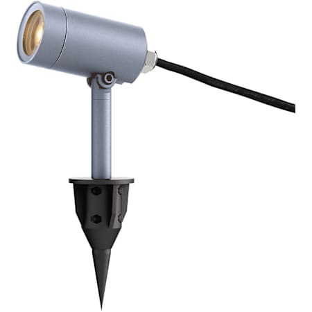 ET2 Single Alumilux Landscape 12V LED Bollard Path Light Satin Aluminum