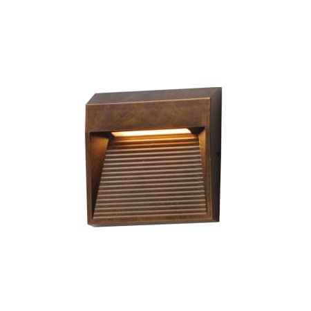 ET2 Steppes 5" Tall LED Outdoor Wall Sconce Antique Bronze