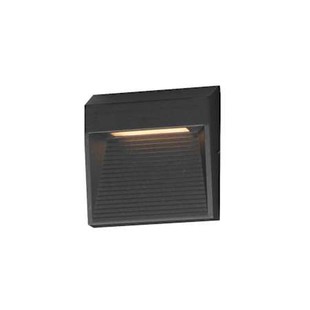 ET2 Steppes 5" Tall LED Outdoor Wall Sconce Black