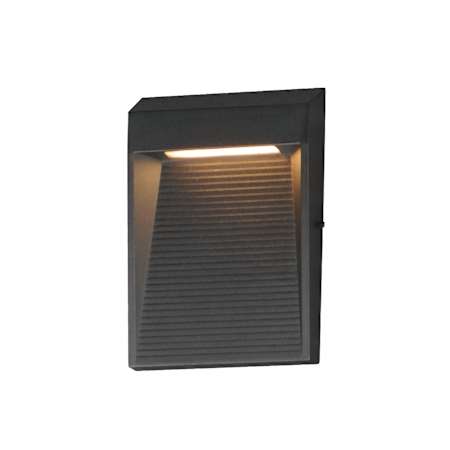 ET2 Steppes 7" Tall LED Outdoor Wall Sconce Black
