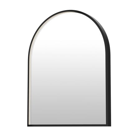 ET2 Elisse 24" W x 30" H Transitional Specialty Framed Bathroom Wall Mirror with LED Lighting Black
