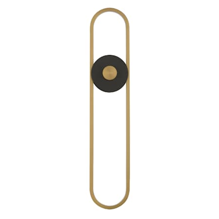ET2 Gravity 30" Tall LED Outdoor Wall Sconce Black / Gold
