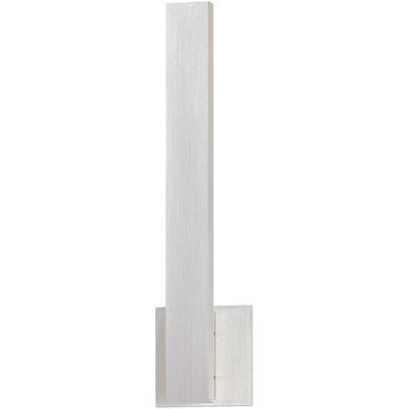 ET2 Alumilux Line 18" Tall Outdoor Wall Sconce Satin Aluminum