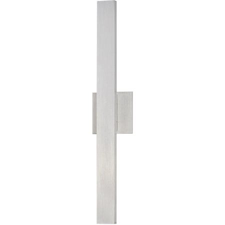 ET2 Alumilux Line 24" Tall Outdoor Wall Sconce Satin Aluminum