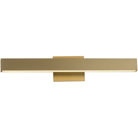 ET2 Alumilux Sideline 5" Wide Bath Bar Satin Brass