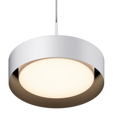 ET2 Echo 13" Wide LED Pendant White / Black
